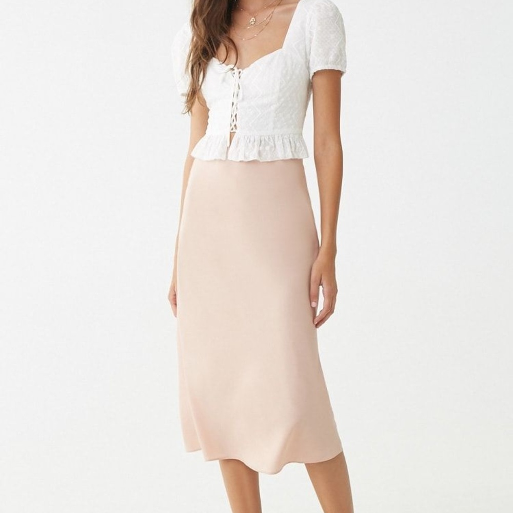 High-Rise Midi Skirt - Picture 2 of 3